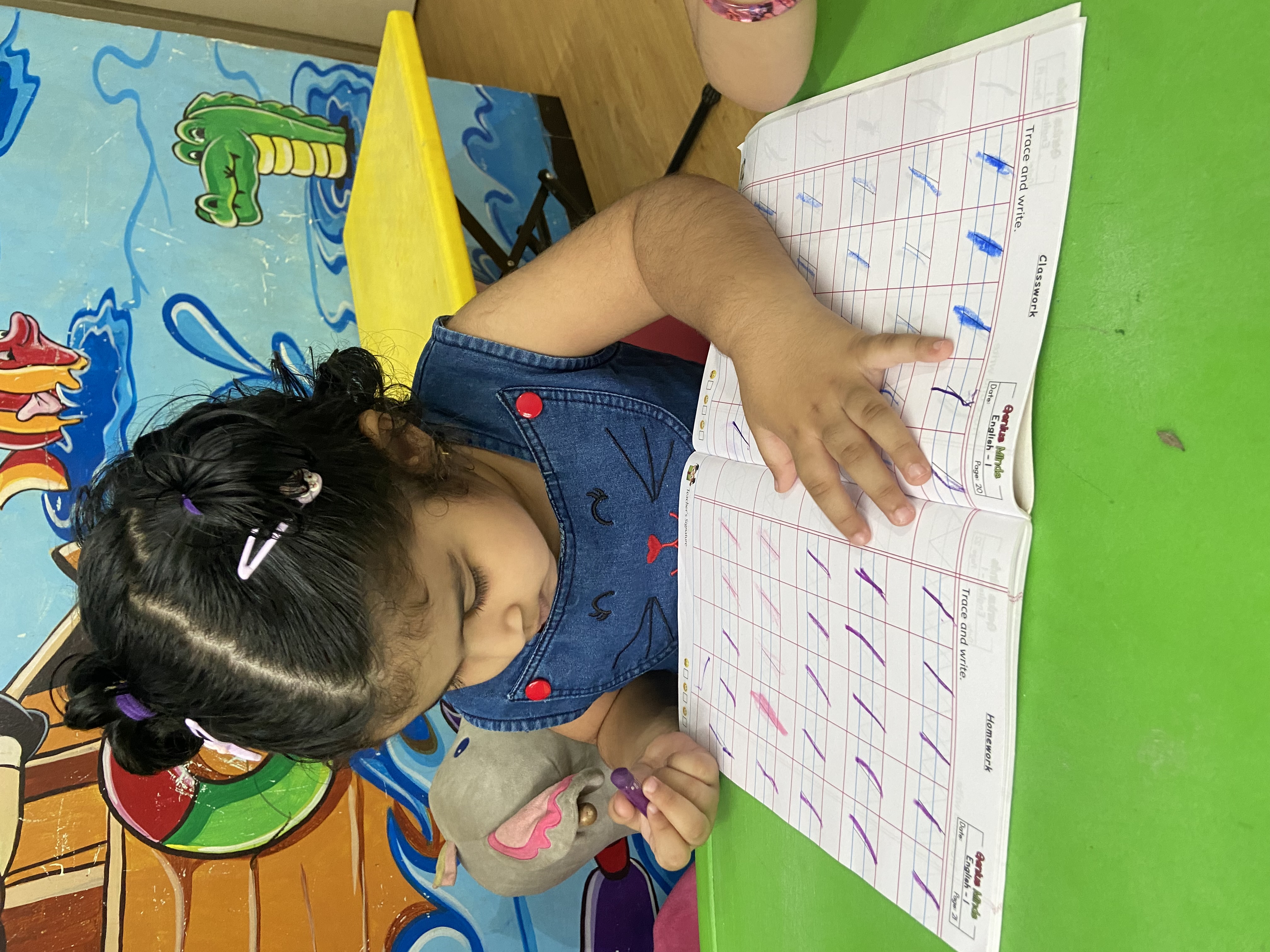 Happy children in nursery
